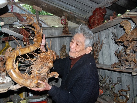 Ngỡ ngàng ngắm những kiệt tác từ... gốc tre - 6