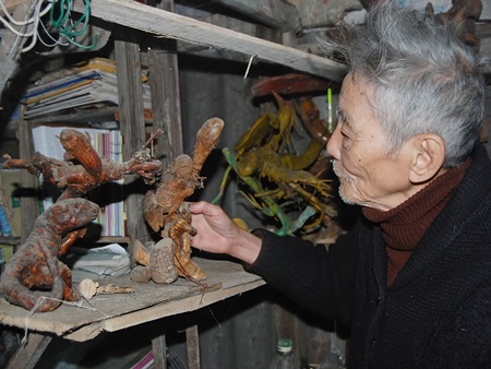 Ngỡ ngàng ngắm những kiệt tác từ... gốc tre - 8