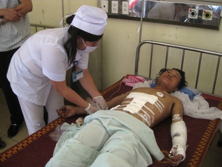 Hà Tĩnh: Cứu sống một nạn nhân bị thương nặng ở bụng - 2 Nạn nhân đã qua cơn nguy kịch