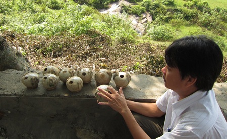 Nhóm hiện vật gốm cổ độc đáo được tìm thấy tại phường Đức Thuận, TX Hồng Lĩnh, Hà Tĩnh