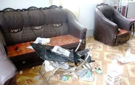 10 bị cáo nghe VKSND tỉnh Hà Tĩnh đọc cáo trạng truy tố trong phiên tòa sơ thẩm sáng ngày 17/4