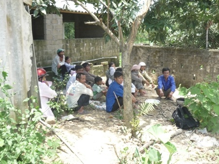 Hiện trường nơi xảy ra vụ điện giật