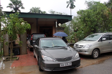 Nhà ông Trần Khánh Thuyết, nơi lực lượng CSMT công an Hà Tĩnh bắt giữ vụ nấu cao hổ