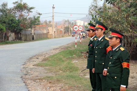 Toàn cảnh cung đường đưa linh cữu Đại tướng về nơi yên nghỉ - 22 Khu vực Đại tướng an nghỉ nằm cách Quốc lộ 1A chừng 4km về phía biển