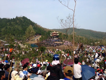 Quang cảnh khu an táng (Ảnh: Văn Dũng)