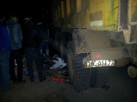 Hiện trường vụ tai nạn