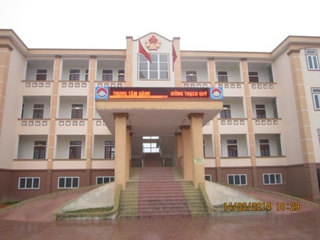 Trụ sở UBND phường Thạch Quý, TP Hà Tĩnh vắng hoe lúc mới 10h30