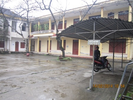 Sở Lao động thương binh và xã hội không một bóng người khi mới 10h55.