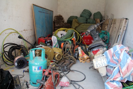 Tang vật vụ án được Công an Hà Tĩnh thu giữ, phục vụ công tác điều tra