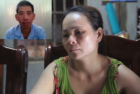 Gia đình lao động Việt mất tích tại Libya như ngồi trên đống lửa - 1 Từ ngày nhận được tin anh Nhâm (ảnh nhỏ) mất tích, chị Thạch như người mất hồn, đứng ngồi không yên