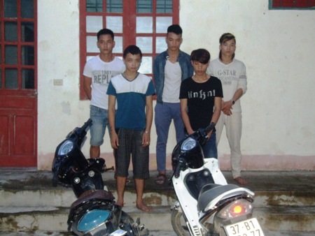 Các đối tượng tại cơ quan điều tra