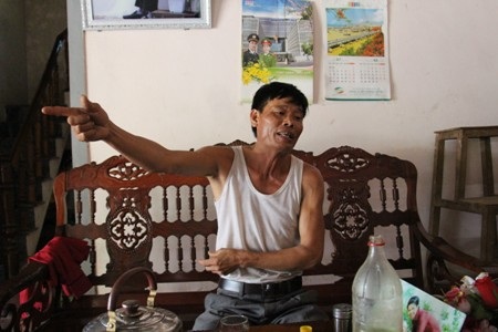 Ông Phú kể lại sự việc