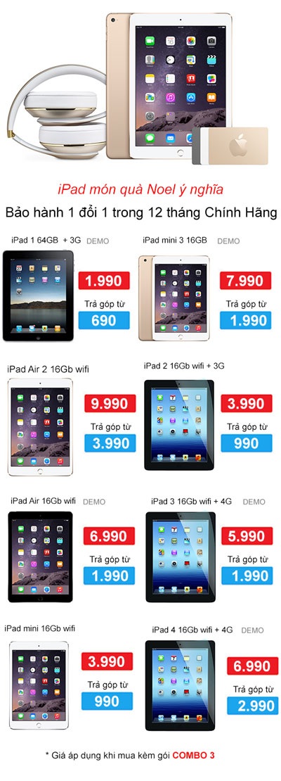 Đổ xô đi mua iPhone 4 - iPad chỉ với 1.990.000 đồng - Trả góp hút khách - 6 Và hàng trăm sản phẩm giám giá cực sốc tại