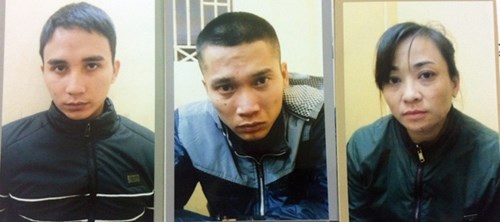 Các
đối tượng trong vụ án