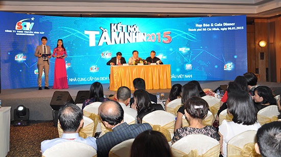 SCTV tổ chức sự kiện “Kết nối tầm nhìn 2015” - 1 Buổi lễ có sự hiện diện của ông Lâm Kiết Tường