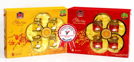 Chiêu chọn yến sào giữa buổi “loạn” yến - 1 Yến sào A1 đạt chứng nhận VHM – chứng nhận riêng cho ngành yến sào của Malaysia