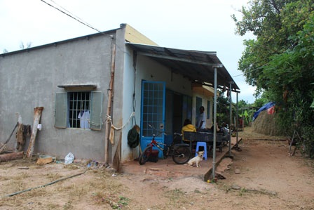 Ngôi nhà vợ chồng chị Ngân