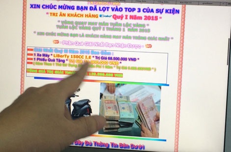 Học trò 15 tuổi lừa đảo qua tin nhắn Zalo - 1 Tin
nhắn “trúng thưởng”