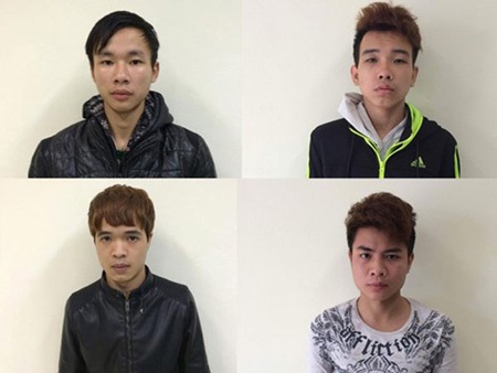 Nhóm 9X chuyên “hack” facebook và chiếm đoạt thẻ cào điện thoại - 1 Các
đối tượng liên quan bị cơ quan công an bắt giữ