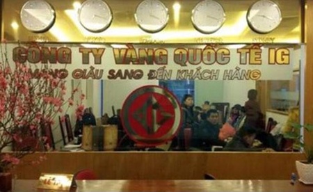 Khám xét sàn vàng, thu giữ hàng chục kg vàng - 1 Công
ty IG