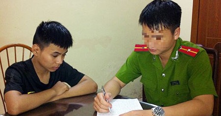 3 mục đích của đứa bé vùi xác bạn dưới ao bèo - 1 Thủ
phạm tại cơ quan điều tra.