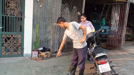Tranh giành địa bàn, một người bán vé số bị đâm chết - 1 Nơi xảy ra án mạng giữa
2 người bán vé số.