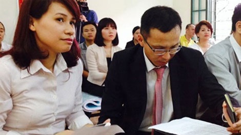 Tòa bác đơn khởi kiện của khách hàng đối với Keangnam - 1 Đại
diện nguyên đơn và bị đơn tại phiên xử.