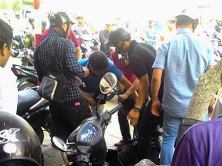 Cuộc
rượt đuổi như phim hành động