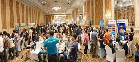 Du học Úc thành công cùng du học SET - 1 Hình ảnh tại buổi Triển Lãm Giáo Dục của Du Học SET vào tháng 11 /2014 vừa qua.