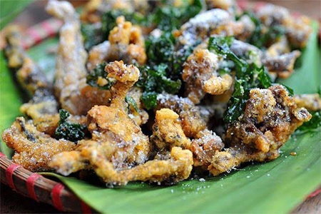 Món ăn đồng quê – Một nét ẩm thực đặc sắc - 6 Ếch
đồng rang muối