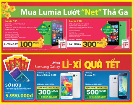 Đầu xuân thị trường bán lẻ có gì “hot”