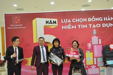 Kitchmate tổ chức lễ bốc thăm trúng thưởng “5 năm - Lựa chọn đồng hành, niềm tin tạo dựng” - 9 Khách hàng nhận giải của chương trình
