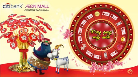 Những trang trí thật dễ thương và đầy ý nghĩa tại AEONMALL Tân Phú Celadon