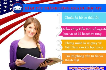 Bí quyết thành công Visa du học Mỹ - 1 Bí quyết thành công Visa du học Mỹ