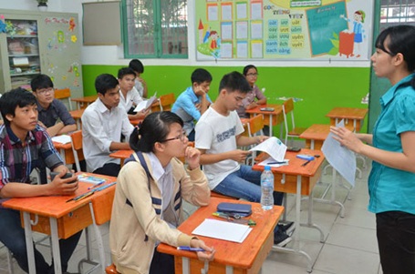 Tuyển sinh 2015: Chưa thi đã rớt! - 1 Thí sinh dự thi vào Trường ĐH Y Dược TPHCM năm 2014. (Ảnh: Tấn Thạnh)