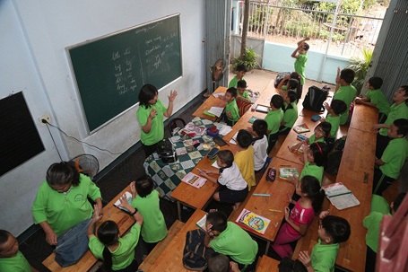 Trung tâm PointCom Phan Huy ích thành lập từ năm 2007 đến nay đã đào tạo cho 631 trẻ em. 