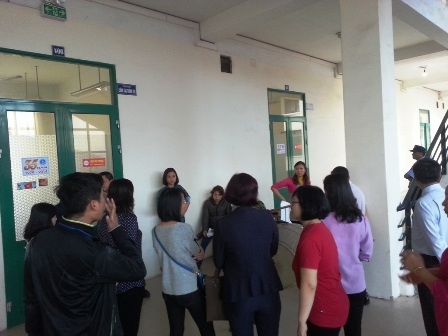22 sinh viên bị dừng thi tốt nghiệp vào phút chót do… lỗi tuyển sinh - 3 Sinh viên bày tỏ bức xúc tại hội đồng thi