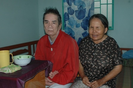 Ông Phạm Văn Mơ và bà Nguyễn Thị Gấu