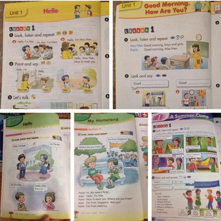 Sách giáo khoa tiếng Anh: “Làm ầm ĩ là... không biết gì” - 1 Sách dạy tiếng Anh của học sinh Việt Nam được Võ Thị Mỹ Linh chia sẻ trên Facebook cá nhân