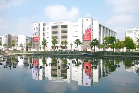 Trường Phổ thông Liên cấp Vinschool được đầu tư cơ sở vật chất hiện đại trên diện