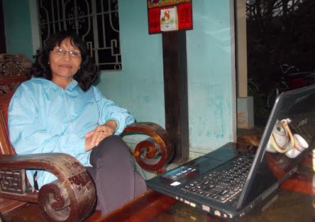 Quảng Nam thực hiện giáo án điện tử bằng góp vốn - 1 Cô Nguyễn Thị Thu chia sẻ việc thực hiện giáo án điện tử