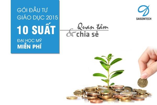 10 gói đầu tư giáo dục - Học kỳ mùa xuân 2015