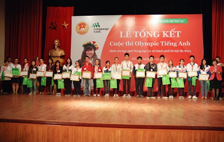 46 thí sinh đạt giải là học viên Language Link Việt Nam - 1 46 thí sinh đạt giải là học viên Language Link Việt Nam