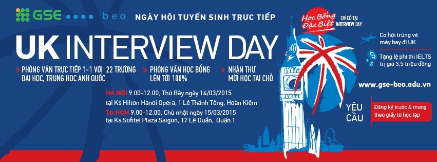Những điều cần biết về tuyển sinh và học bổng Du học Anh 2015 - 1 Những điều cần biết về tuyển sinh và học bổng Du học Anh 2015