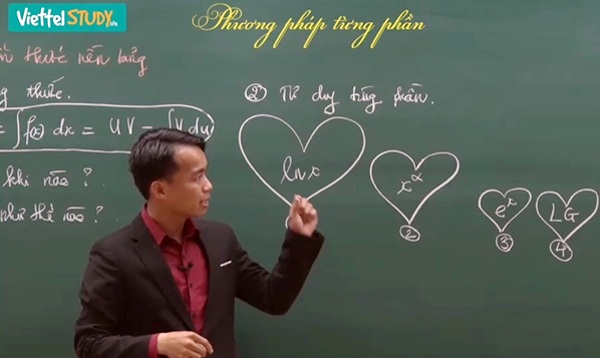 Tiết lộ “chiêu” ôn thi THPT Quốc gia độc đáo cho học sinh cuối cấp - 2 Phương pháp “se duyên” áp dụng trong bài toán Tích phân từng phần