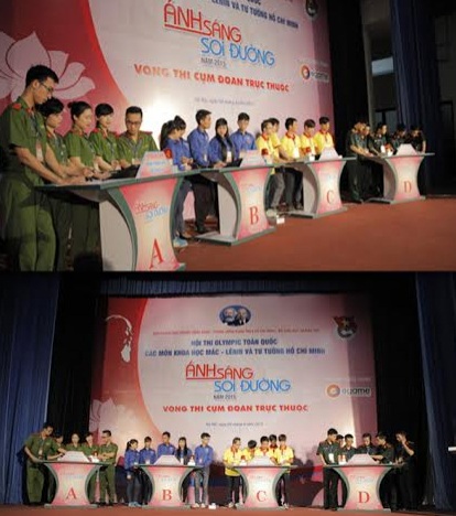 Tưng bừng khai màn bảng đấu đội tuyển Hội thi “Ánh Sáng Soi Đường” - 2 Những phút giây tranh tài sôi nổi và hào hứng