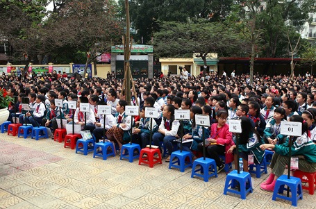 “Sức hút” cuộc thi Olympic Tiếng Anh Tiểu học mùa thứ 12 - 2 Hơn 1.000 thí sinh tham dự cuộc thi mỗi năm