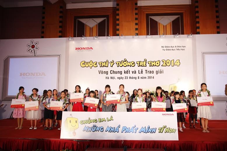 Vòng chung kết và lễ trao giải cuộc thi Ý tưởng Trẻ thơ 2014