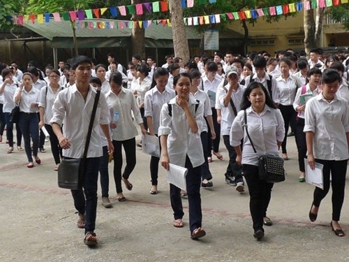 Thí sinh Hà Nội tập dượt với kỳ thi THPT quốc gia qua các đợt thi thử