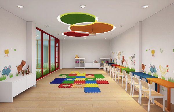 Trường mầm non Kindy City khai trương cơ sở mới 437 Cộng Hòa - 4 Trên một khuôn viên có